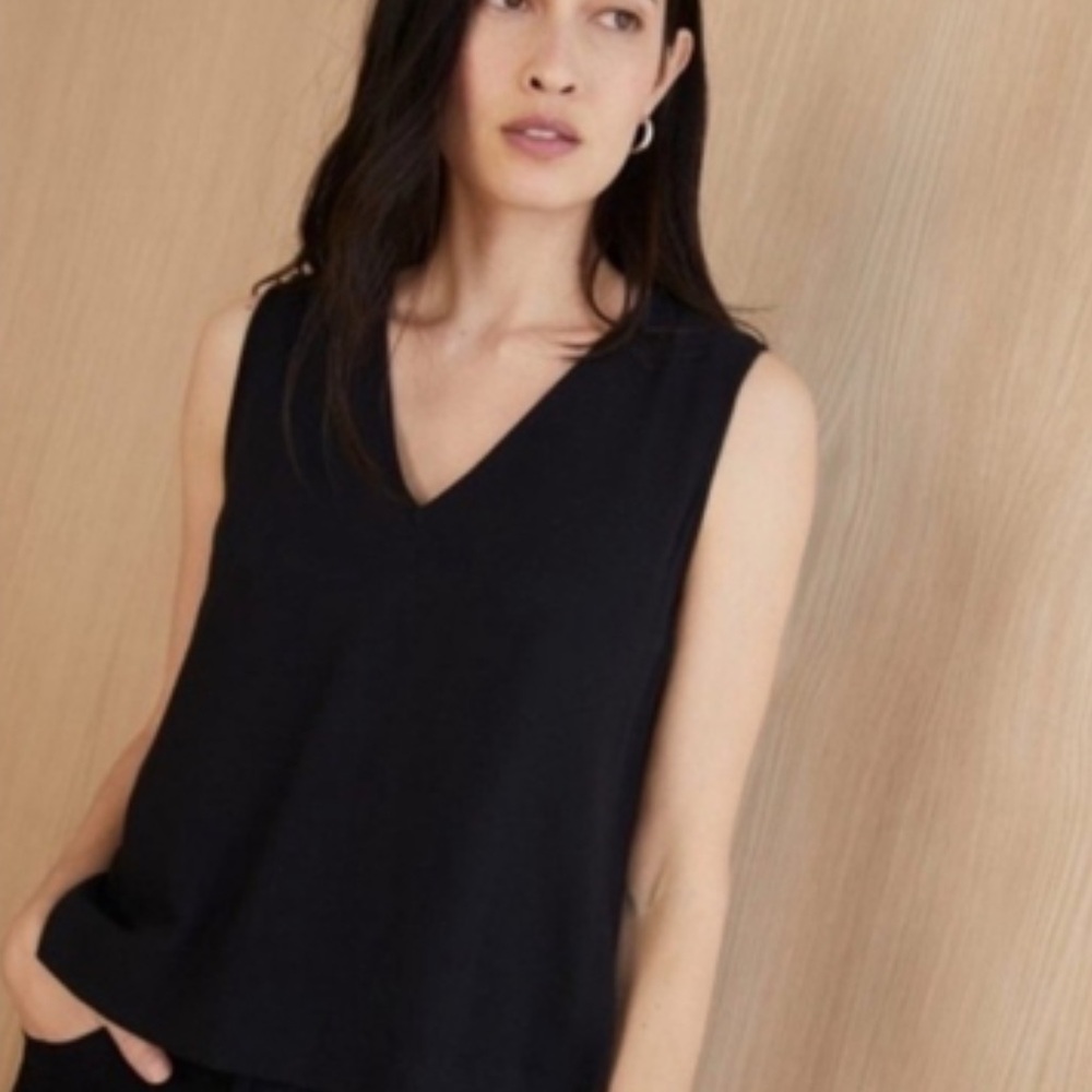 Jenni Kayne Black Shell Tank